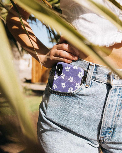Flower My World | Purple Mauve Floral Case iPhone Case get.casely