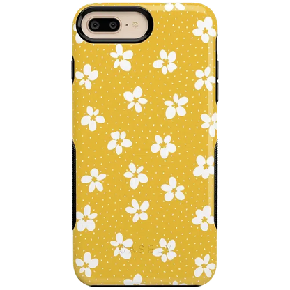 Flower My World | Yellow Floral Case iPhone Case get.casely Bold iPhone 6/7/8 Plus