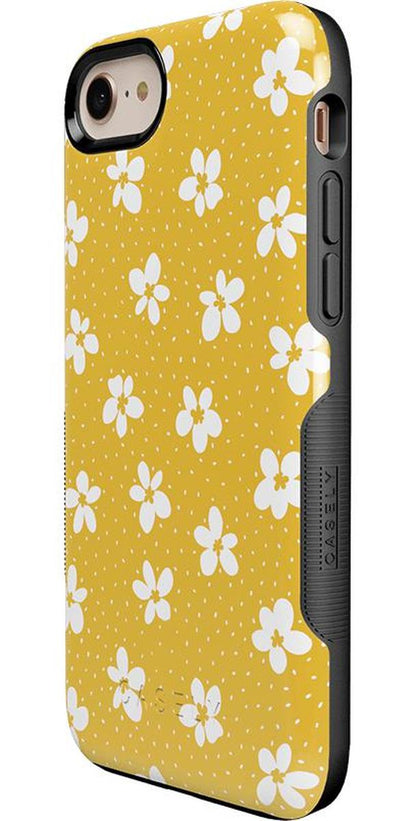 Flower My World | Yellow Floral Case iPhone Case get.casely