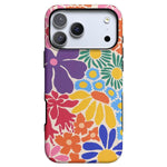 Flower Patch | Multi-Color Floral Case iPhone Case get.casely Bold + MagSafe® iPhone 17 Pro Max