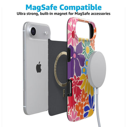Flower Patch | Multi-Color Floral Case iPhone Case get.casely