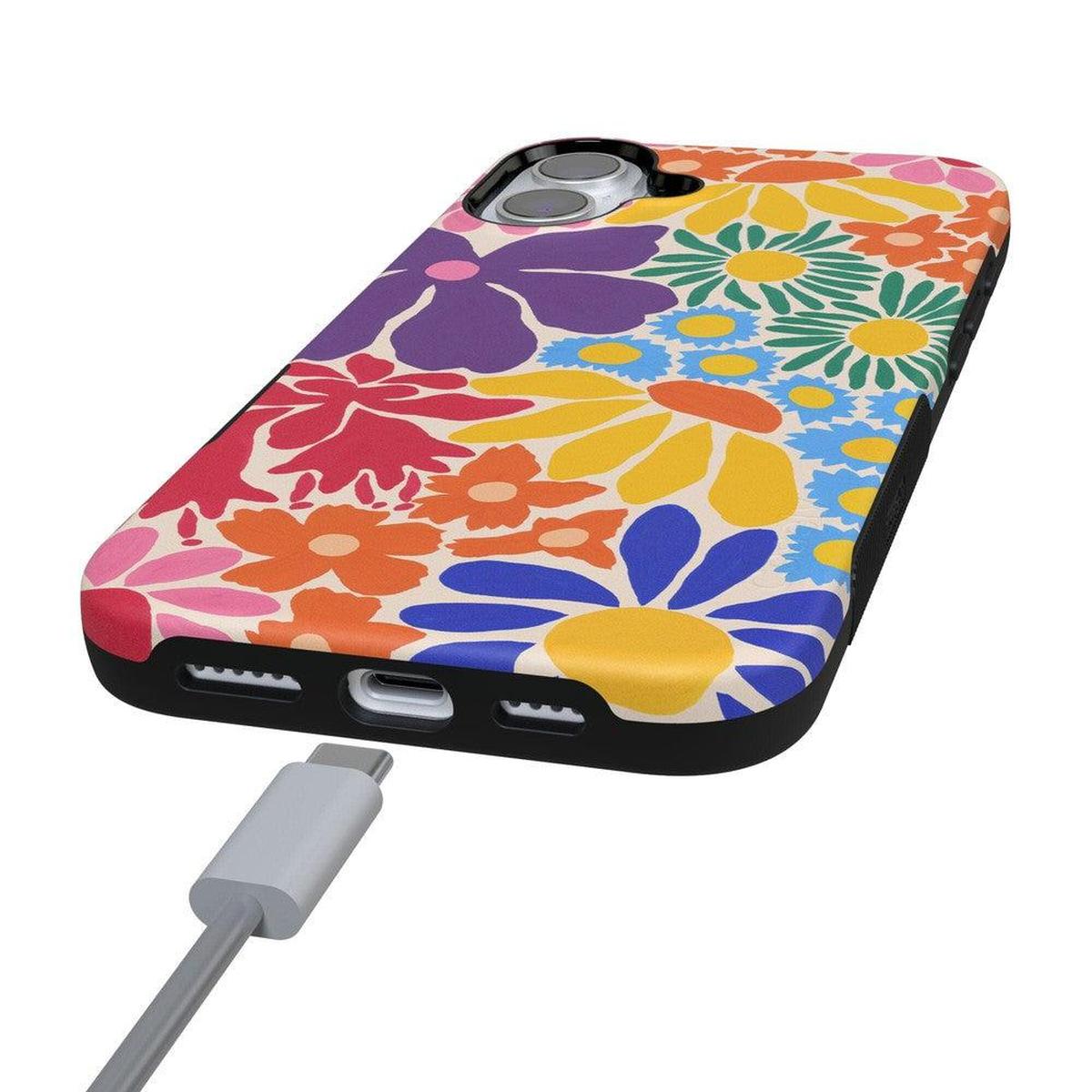 Flower Patch | Multi-Color Floral Case iPhone Case get.casely