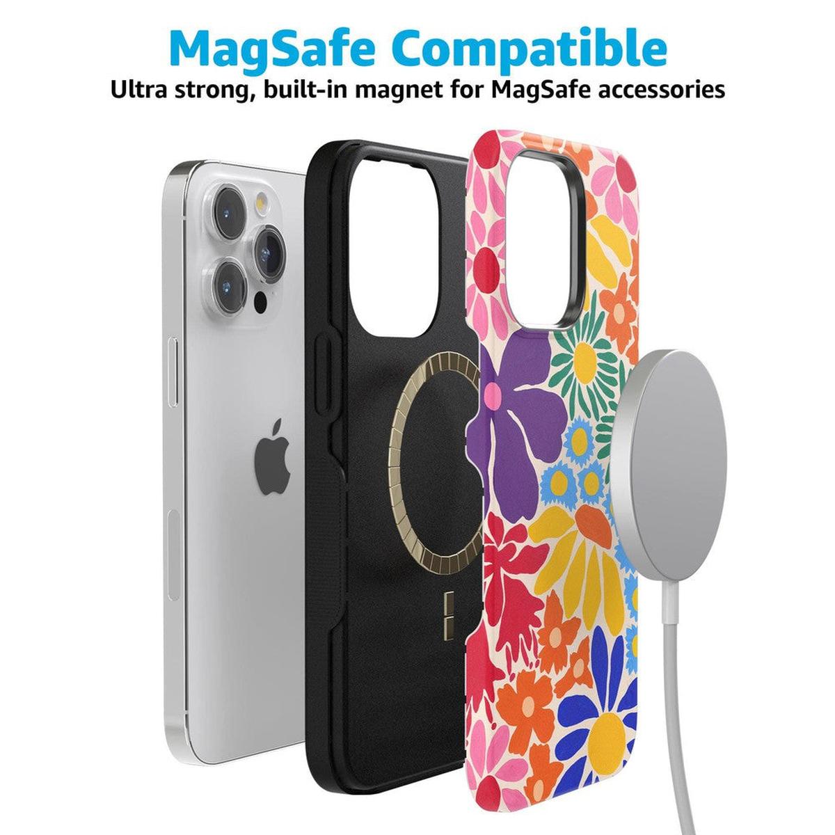 Flower Patch | Multi-Color Floral Case iPhone Case get.casely