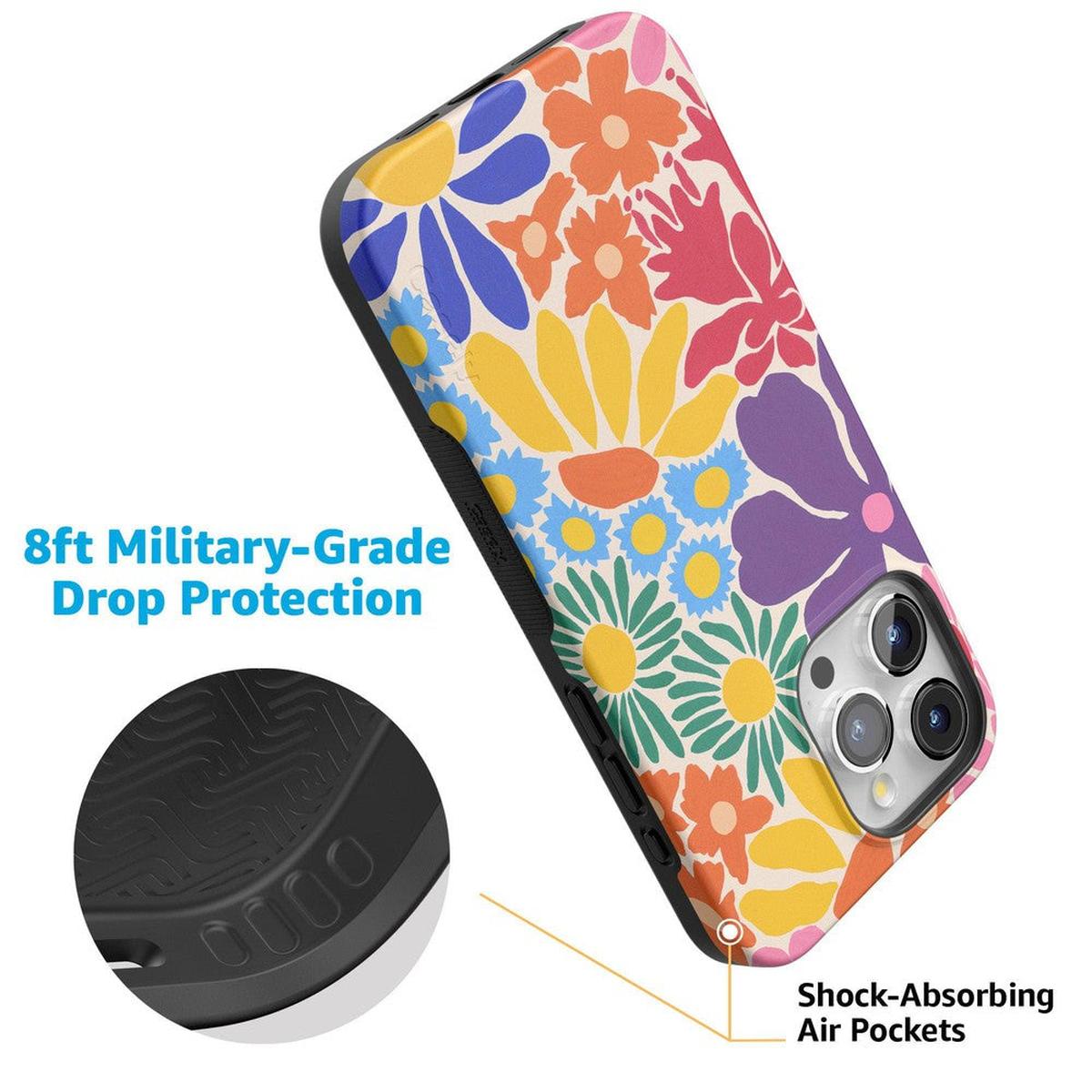 Flower Patch | Multi-Color Floral Case iPhone Case get.casely
