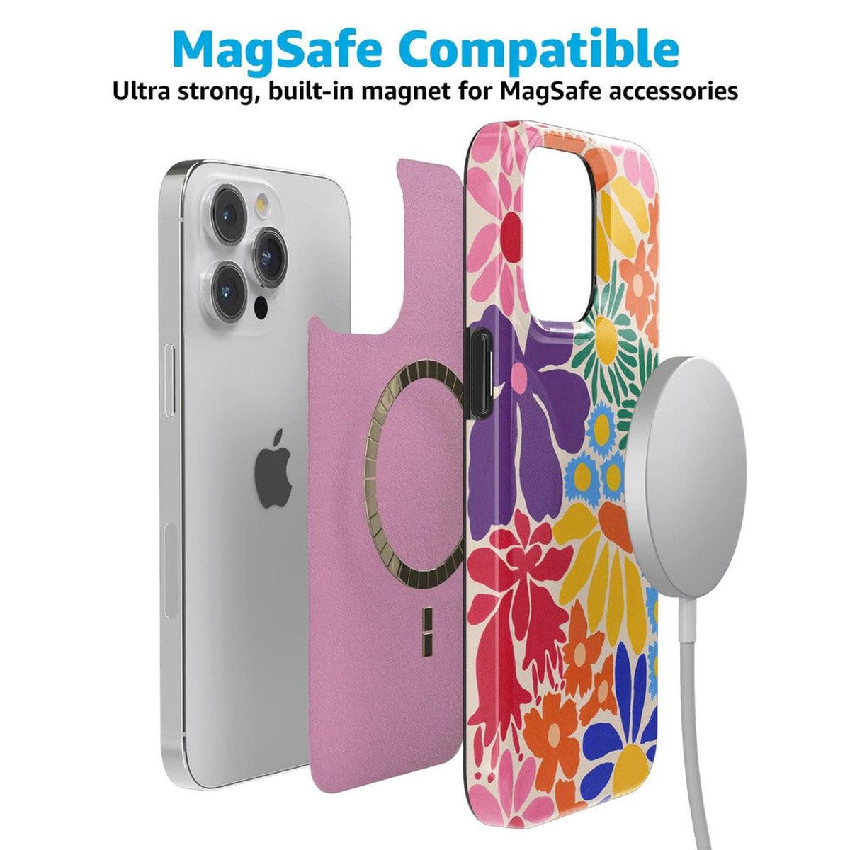 Flower Patch | Multi-Color Floral Case iPhone Case get.casely