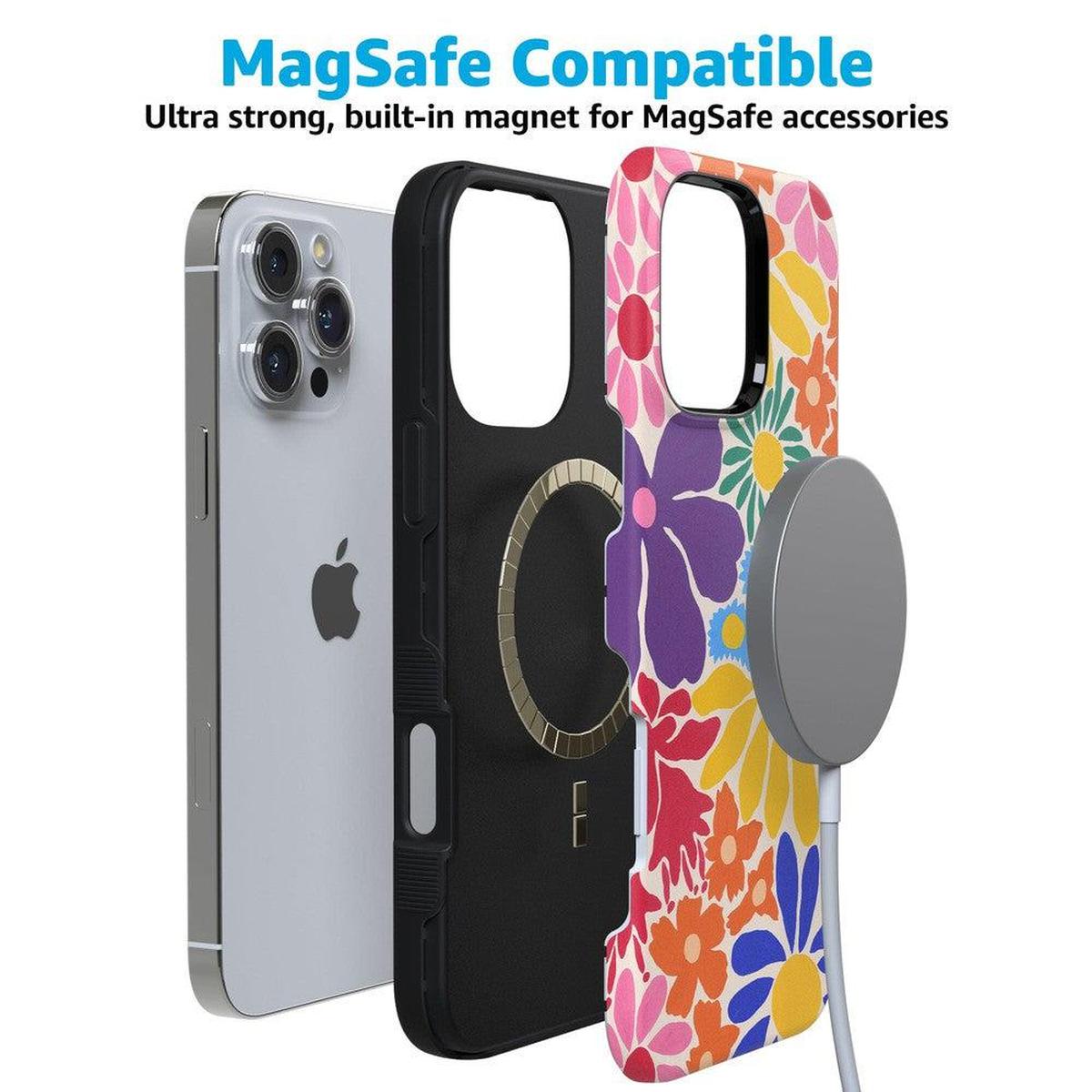 Flower Patch | Multi-Color Floral Case iPhone Case get.casely