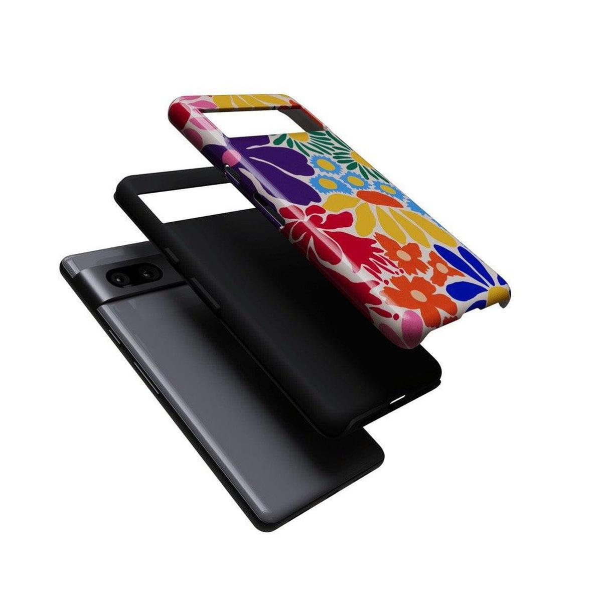 Flower Patch | Multi-Color Floral Google Pixel Case Google Pixel Case Casetry