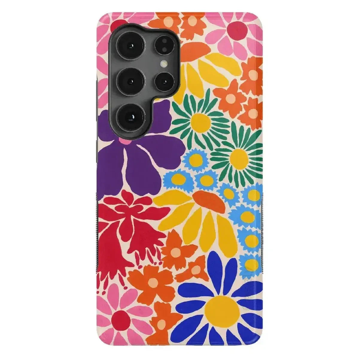 Flower Patch | Multi-Color Floral Samsung Case Samsung Case Casetry Bold Flex + MagSafe® Galaxy S25 Ultra