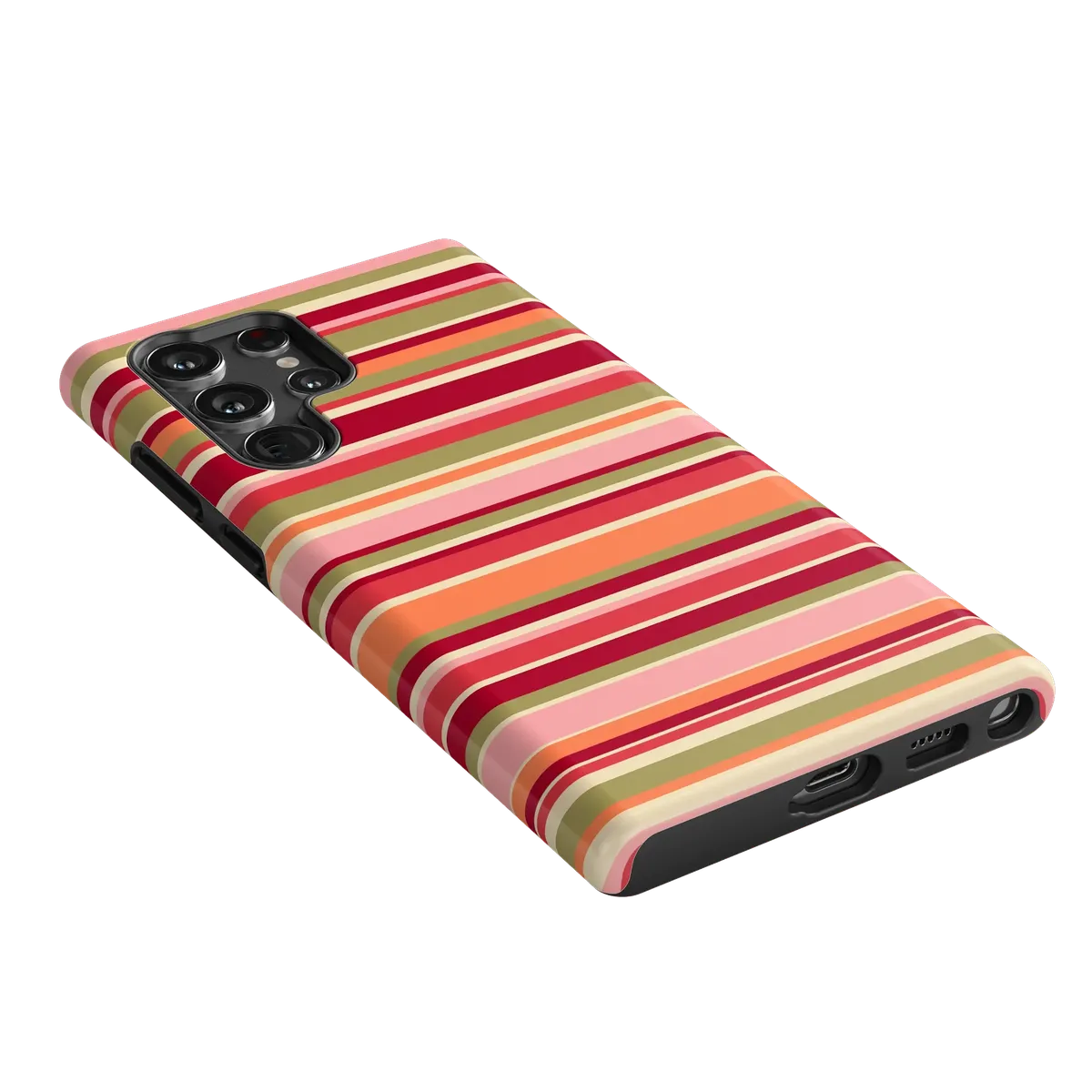 Citrus Stripes | Poolside Print Case