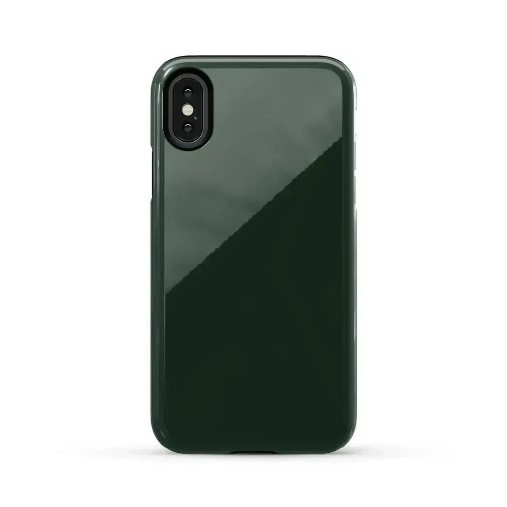 Forest Green | The Boyfriend Collection Phone Case get.casely Essential iPhone X / XS