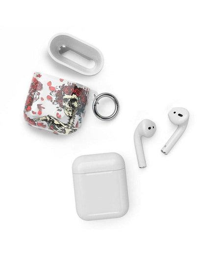 Forever Grateful | Grateful Dead Skeleton Floral AirPods Case AirPods Case Grateful Dead