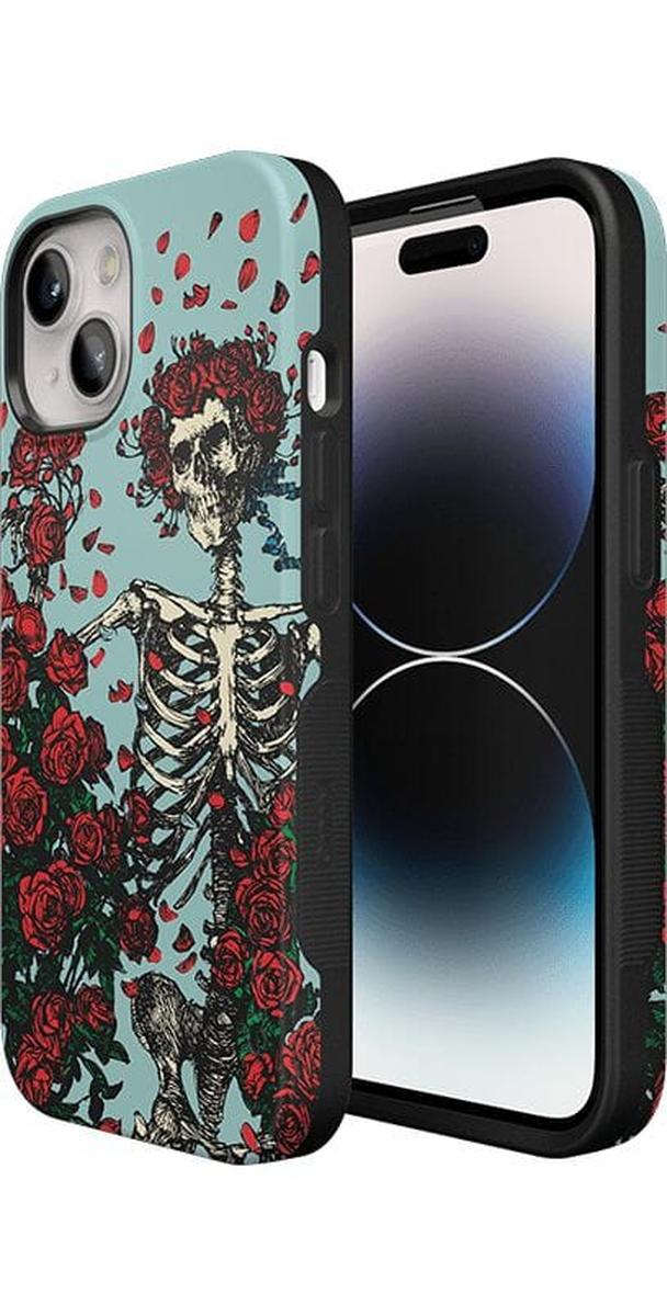 Forever Grateful | Grateful Dead Skeleton Floral Case iPhone Case Grateful Dead