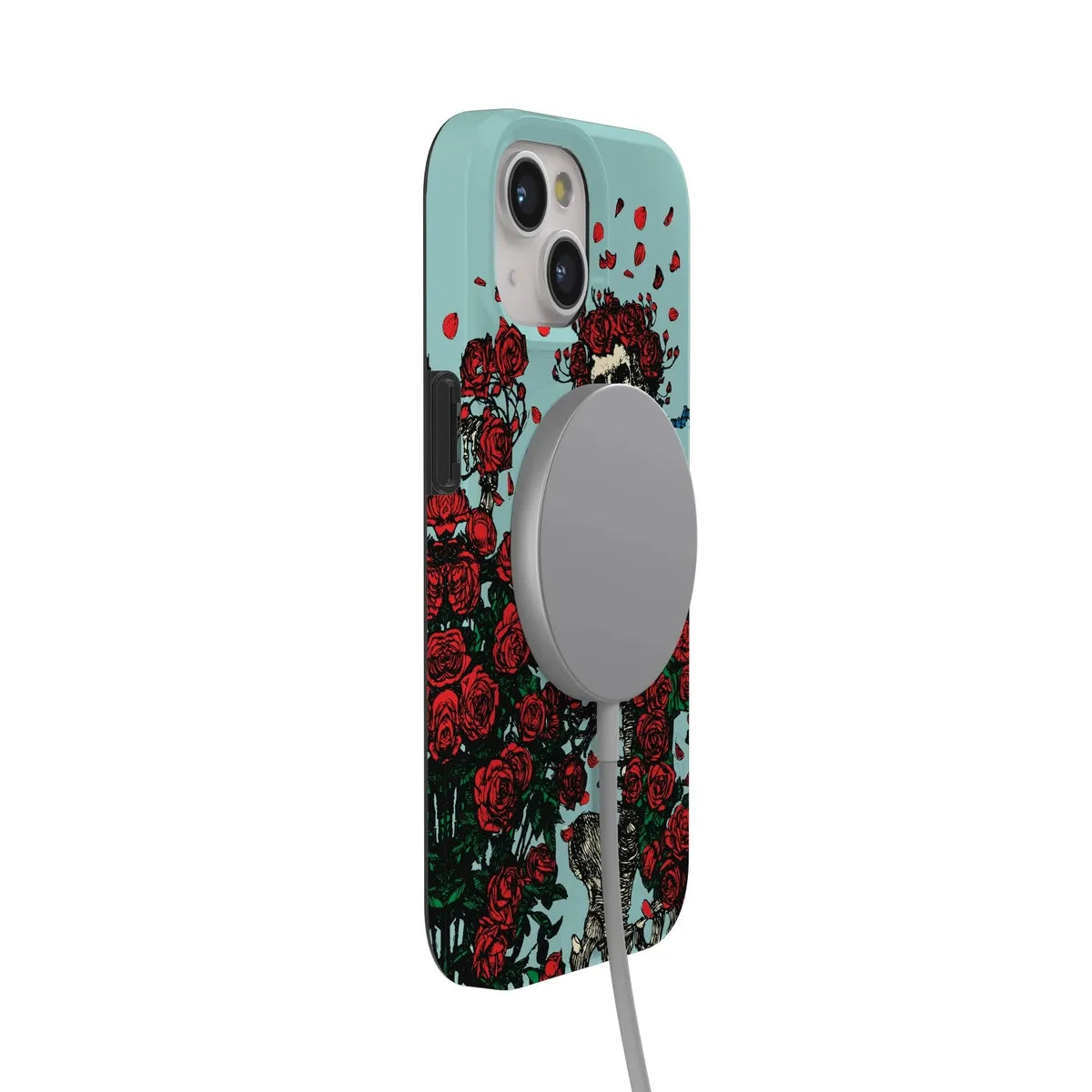 Forever Grateful | Grateful Dead Skeleton Floral Case iPhone Case Grateful Dead