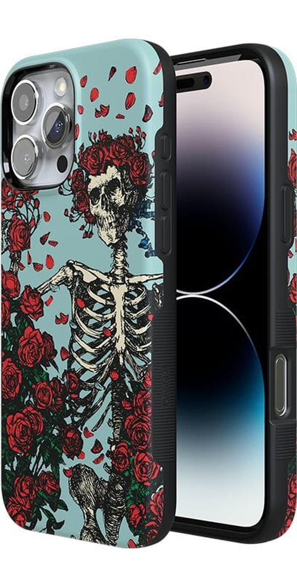 Forever Grateful | Grateful Dead Skeleton Floral Case iPhone Case Grateful Dead