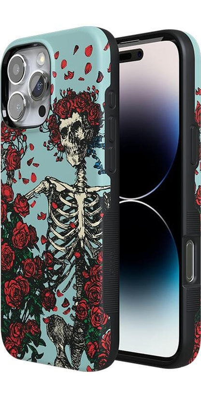 Forever Grateful | Grateful Dead Skeleton Floral Case iPhone Case Grateful Dead