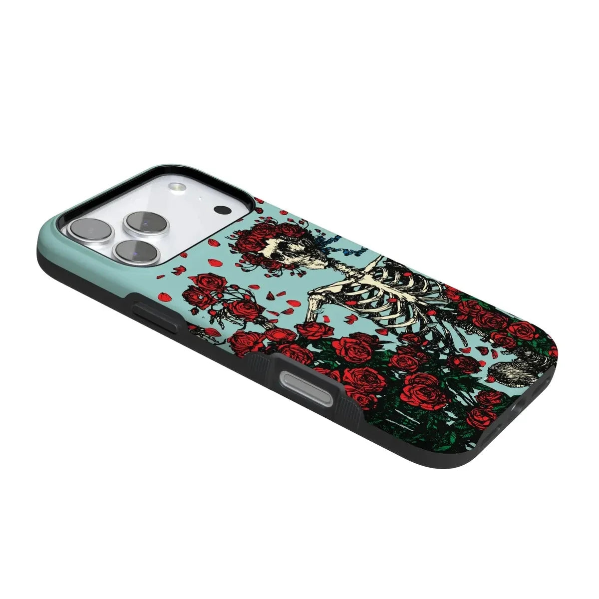 Forever Grateful | Grateful Dead Skeleton Floral Case iPhone Case Grateful Dead
