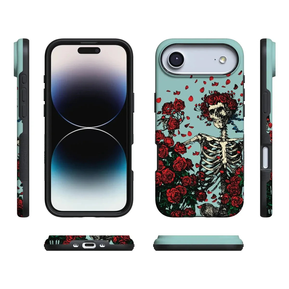 Forever Grateful | Grateful Dead Skeleton Floral Case iPhone Case Grateful Dead