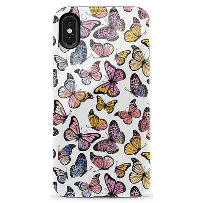 Free Spirit | Rainbow Butterfly Case iPhone Case get.casely Essential iPhone XS Max