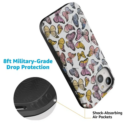 Free Spirit | Rainbow Butterfly Case iPhone Case get.casely