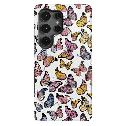 Free Spirit | Rainbow Butterfly Samsung Case Samsung Case get.casely Bold Flex + MagSafe® Galaxy S25 Ultra
