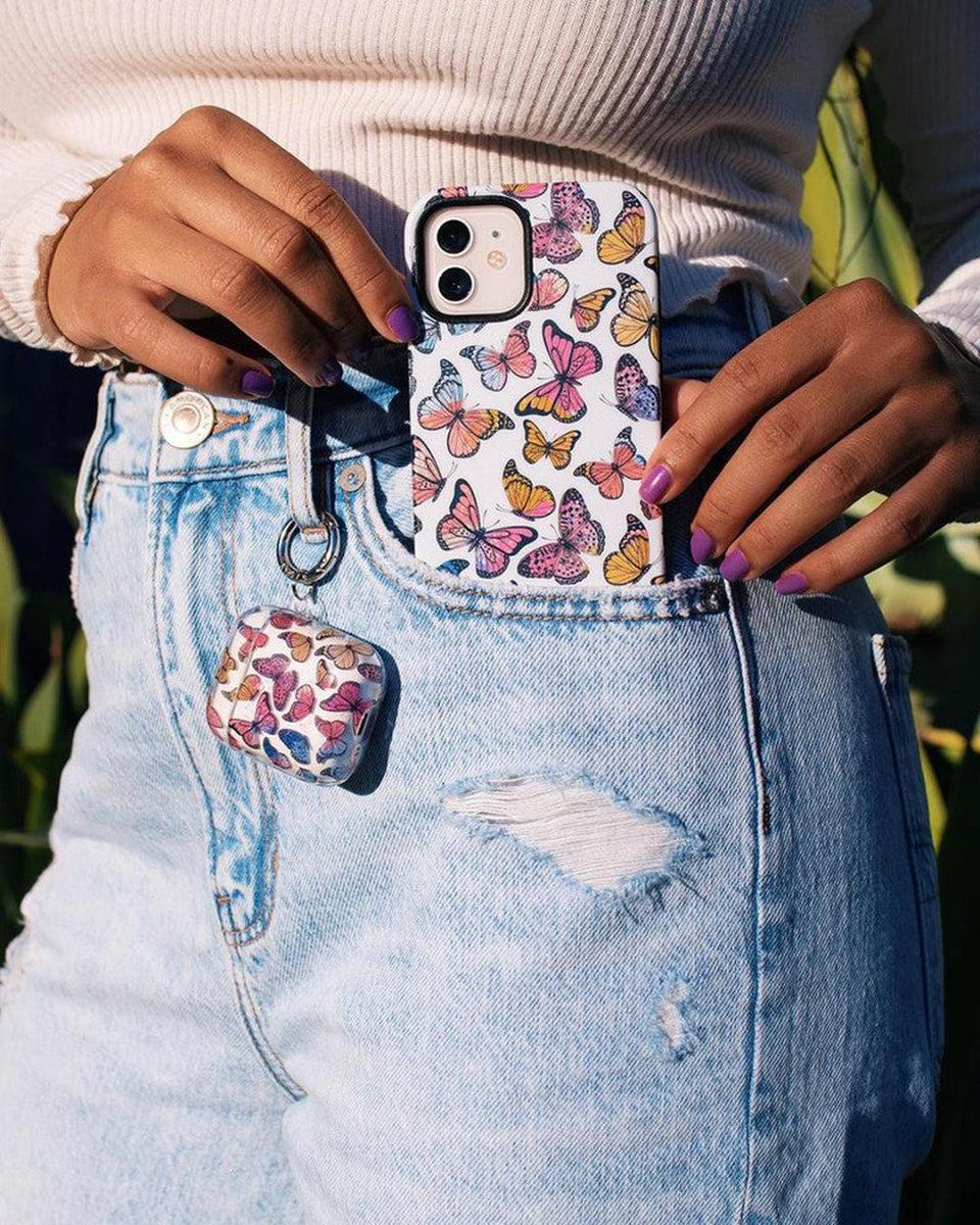 Free Spirit | Rainbow Butterfly Samsung Case Samsung Case get.casely Essential Galaxy S23 Ultra