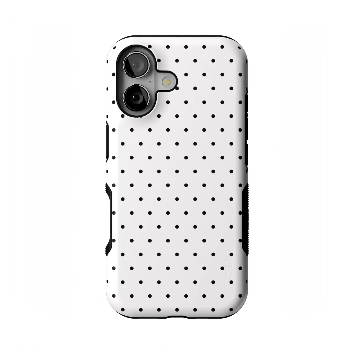 On the Dot | Black Polka Dot Case