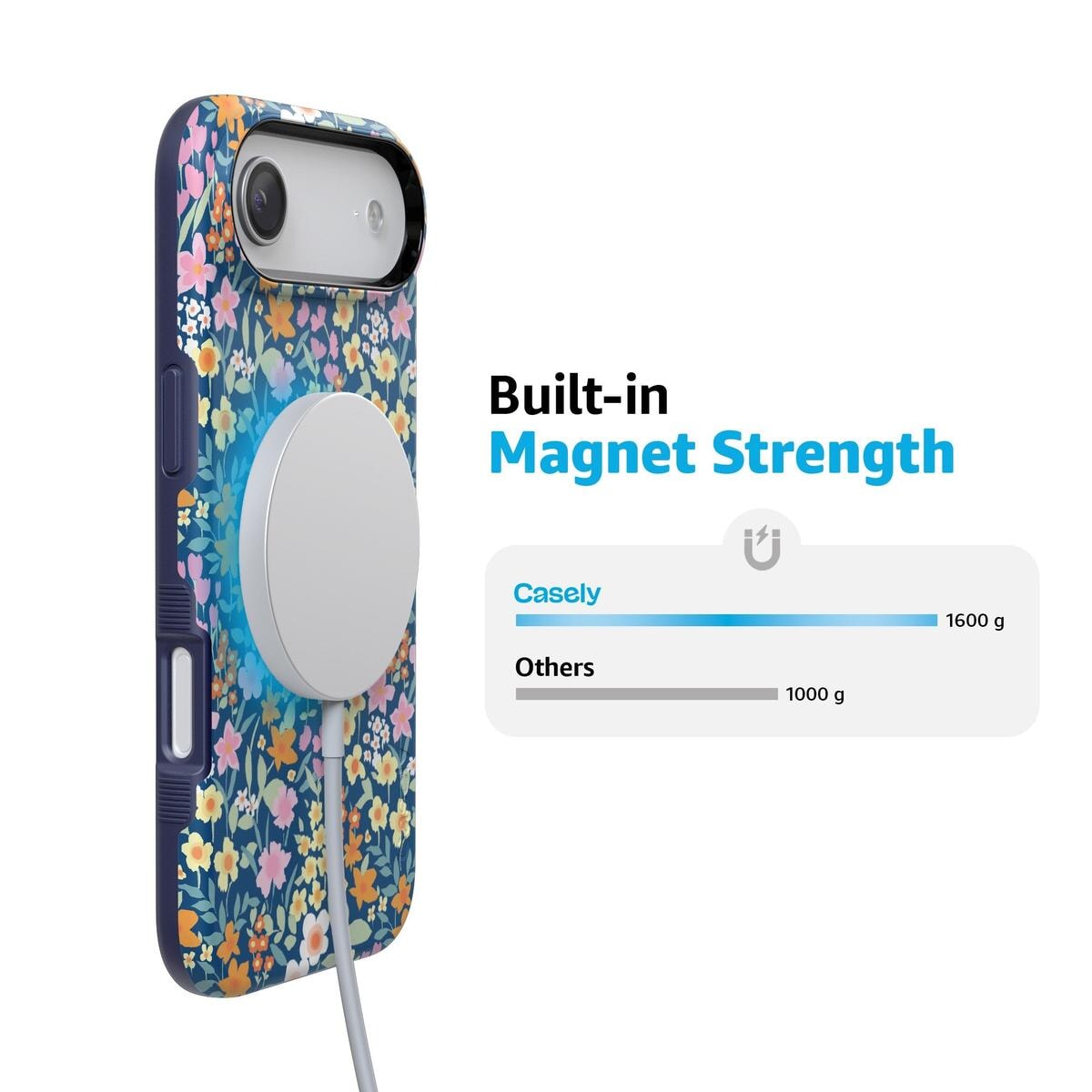 Full Bloom | Navy Floral Case iPhone Case get.casely