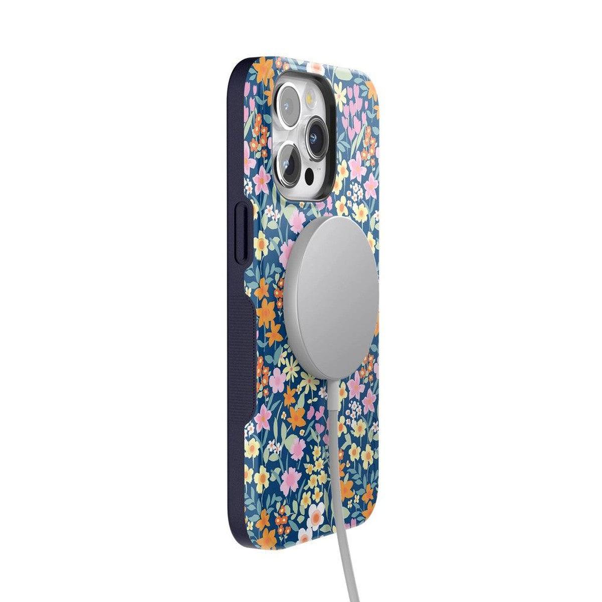 Full Bloom | Navy Floral Case iPhone Case get.casely