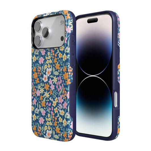 Full Bloom | Navy Floral Case iPhone Case get.casely