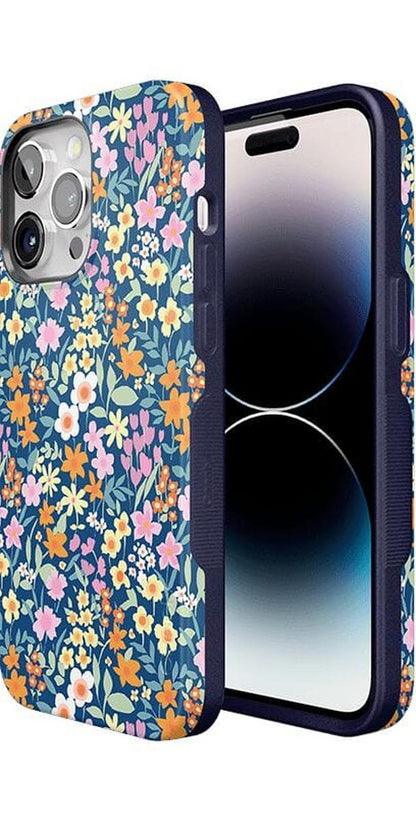Full Bloom | Navy Floral Case iPhone Case get.casely