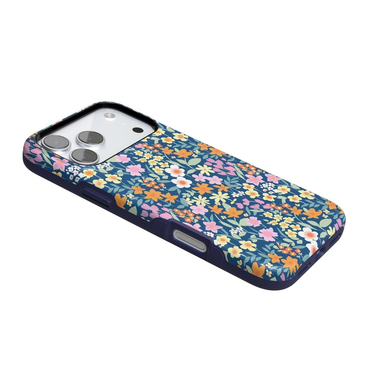 Full Bloom | Navy Floral Case iPhone Case get.casely