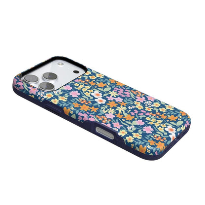 Full Bloom | Navy Floral Case iPhone Case get.casely