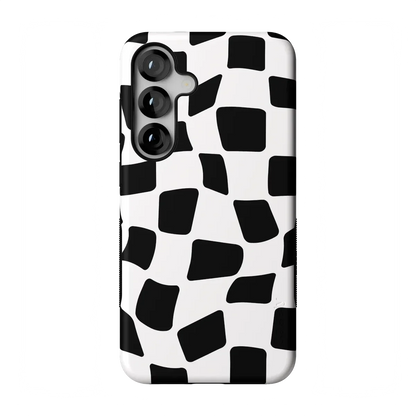 Funky Checkerboard | High Contrast Design Case Phone Case get.casely Bold Flex + MagSafe® Galaxy S26 Plus