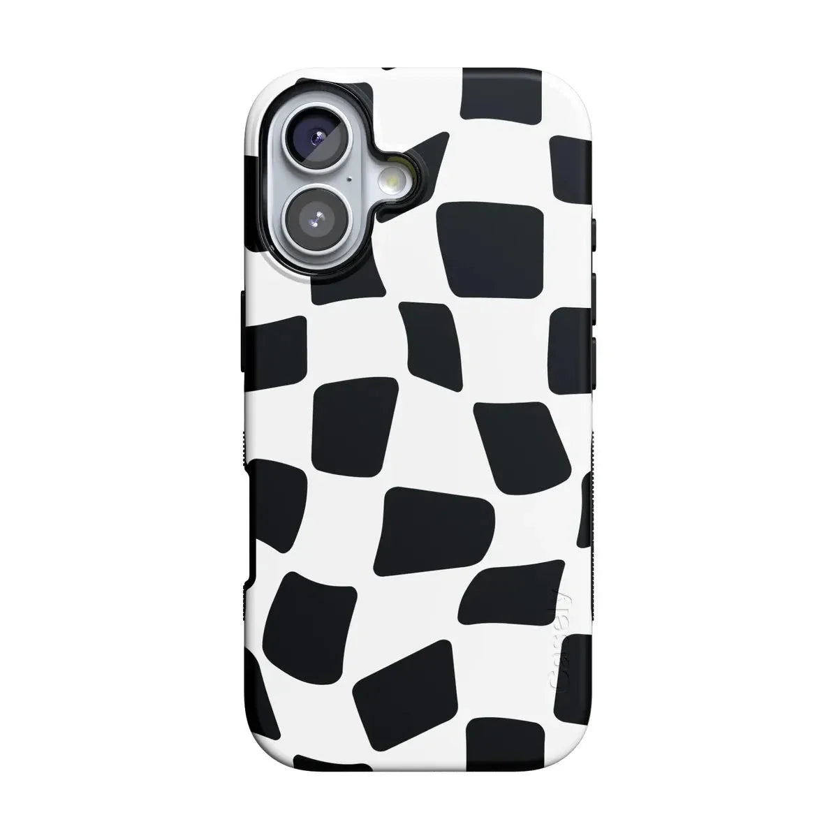 Funky Checkerboard | High Contrast Design Case Phone Case get.casely Bold Flex + MagSafe® iPhone 17