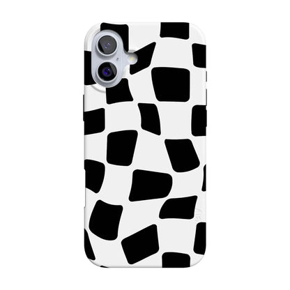 Funky Checkerboard | High Contrast Design Case Phone Case Casetry Classic + MagSafe® iPhone 16