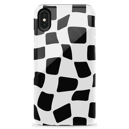 Funky Checkerboard | High Contrast Design Case Phone Case Casetry Essential iPhone XS Max