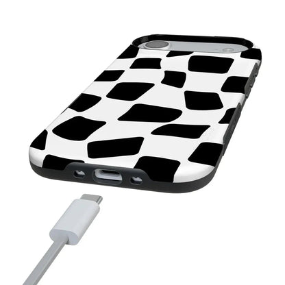 Funky Checkerboard | High Contrast Design Case Phone Case get.casely