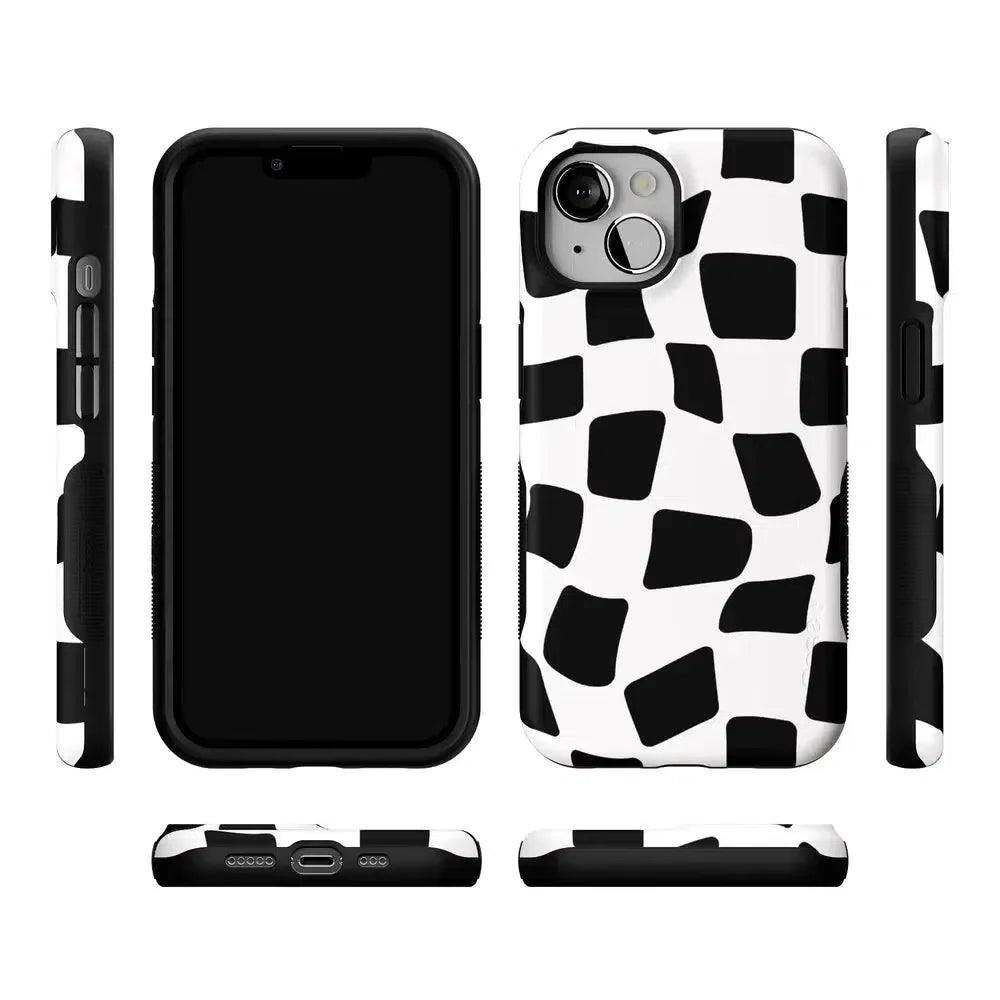Funky Checkerboard | High Contrast Design Case Phone Case Casetry