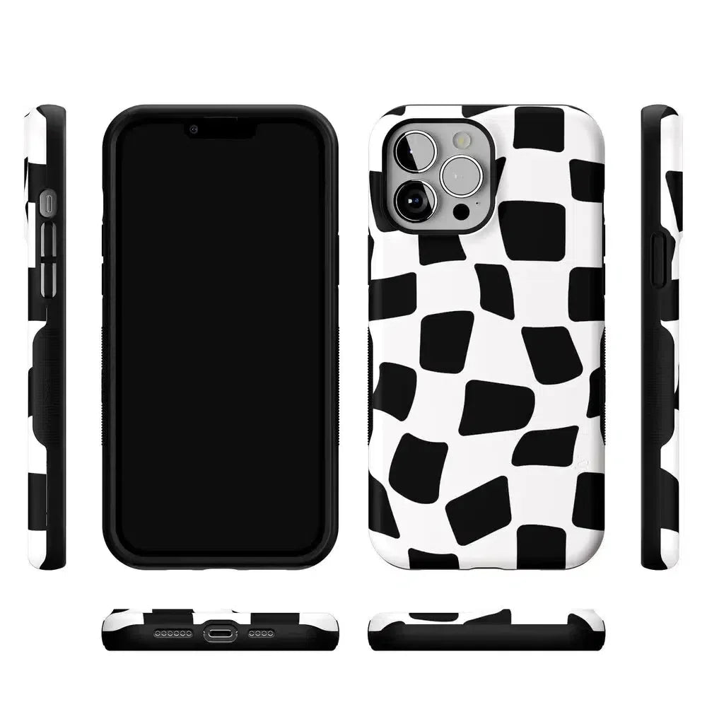 Funky Checkerboard | High Contrast Design Case Phone Case Casetry