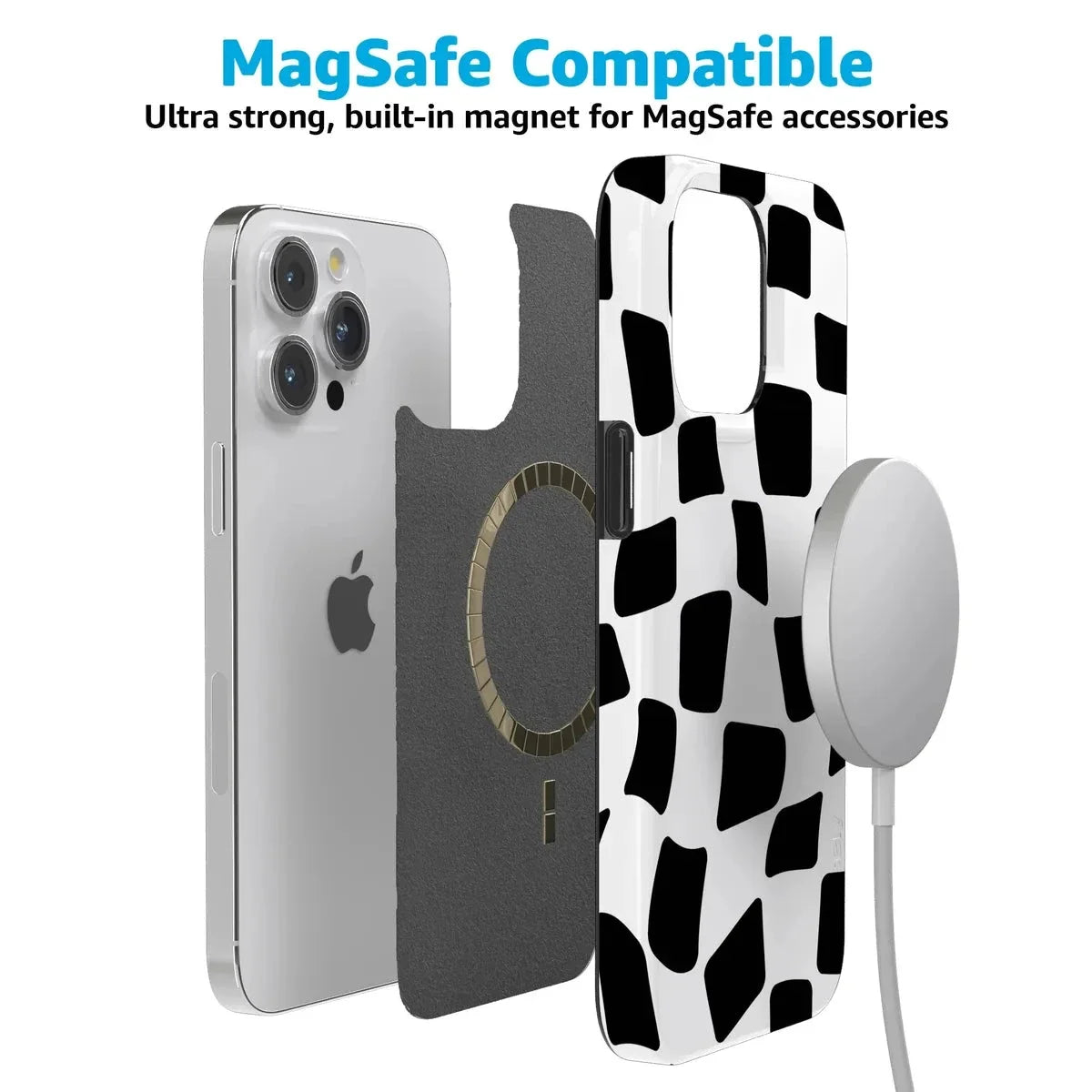 Funky Checkerboard | High Contrast Design Case Phone Case Casetry