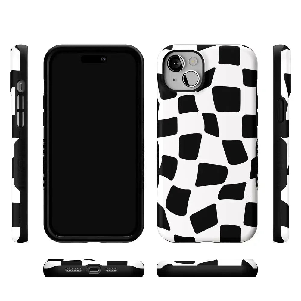 Funky Checkerboard | High Contrast Design Case Phone Case Casetry