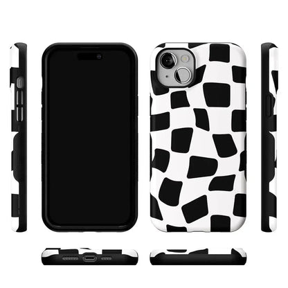 Funky Checkerboard | High Contrast Design Case Phone Case Casetry