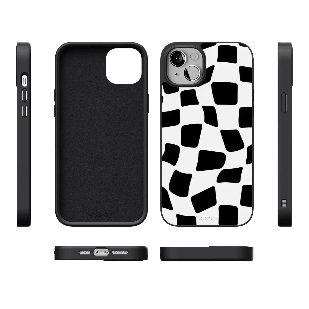 Funky Checkerboard | High Contrast Design Case Phone Case get.casely
