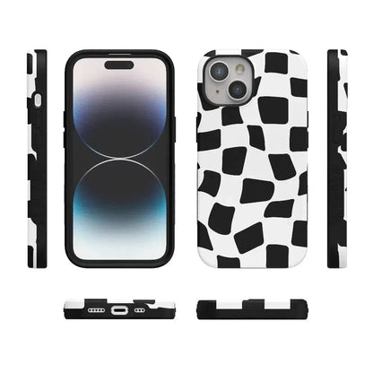 Funky Checkerboard | High Contrast Design Case Phone Case Casetry