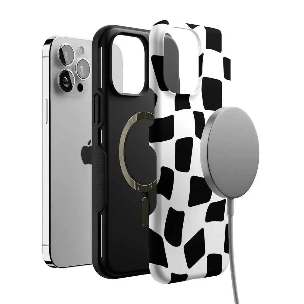 Funky Checkerboard | High Contrast Design Case Phone Case Casetry