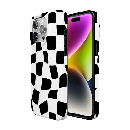 Funky Checkerboard | High Contrast Design Case Phone Case Casetry