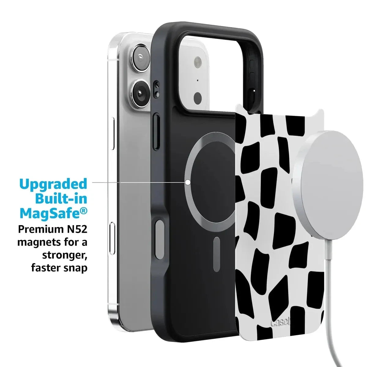 Funky Checkerboard | High Contrast Design Case Phone Case get.casely