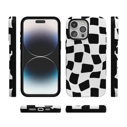 Funky Checkerboard | High Contrast Design Case Phone Case Casetry