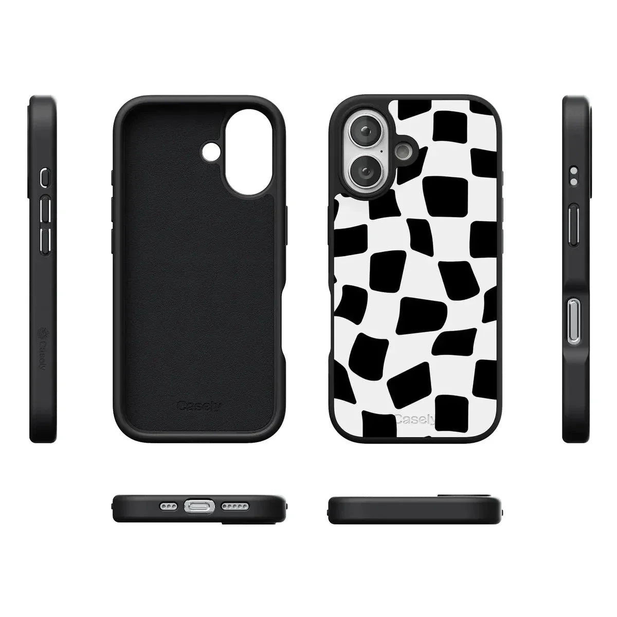 Funky Checkerboard | High Contrast Design Case Phone Case get.casely