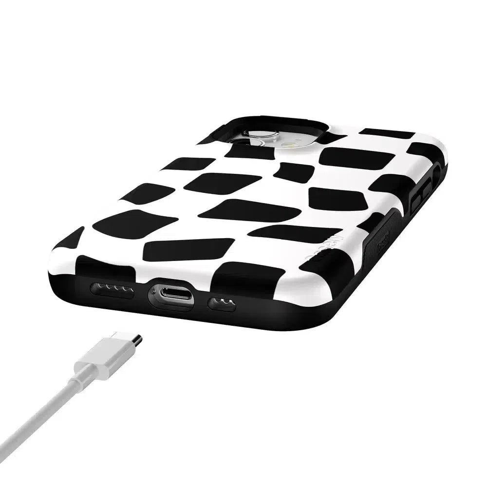 Funky Checkerboard | High Contrast Design Case Phone Case Casetry